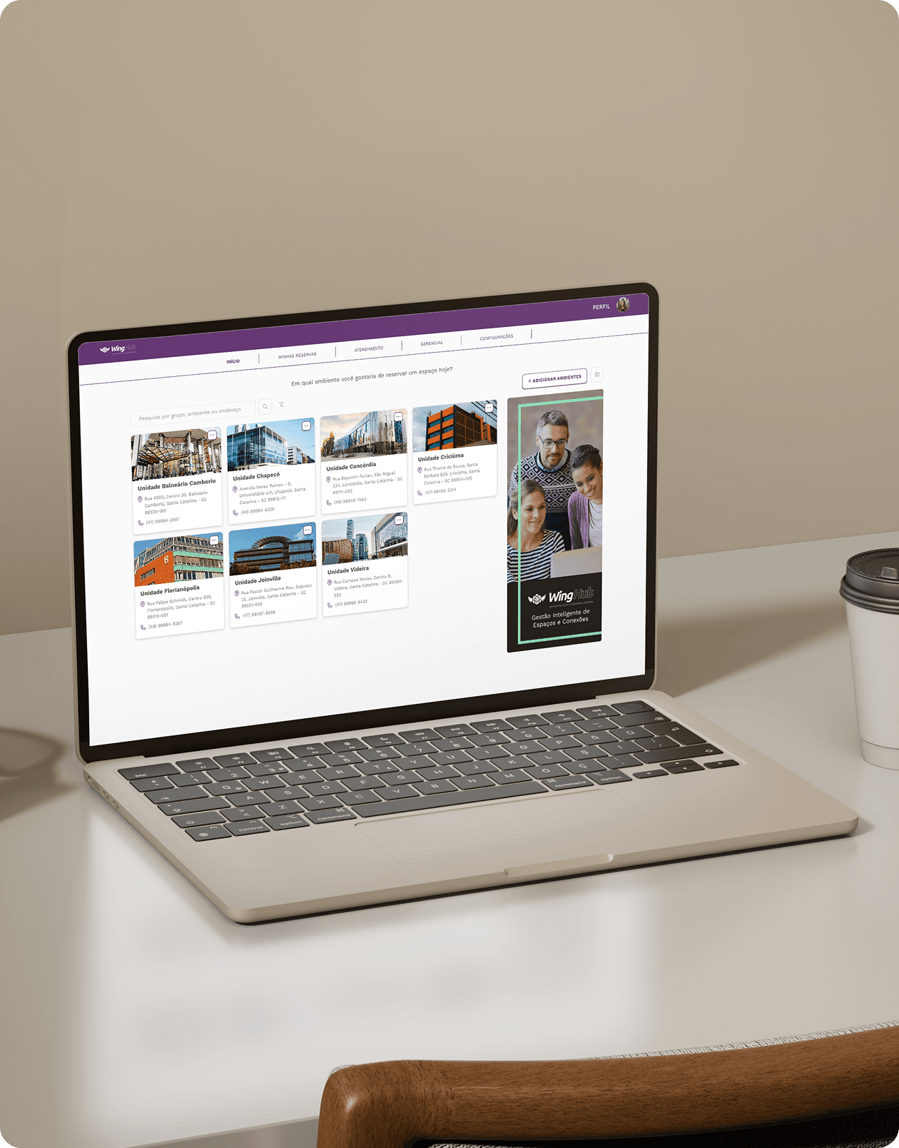 Gestão de Espaços Públicos